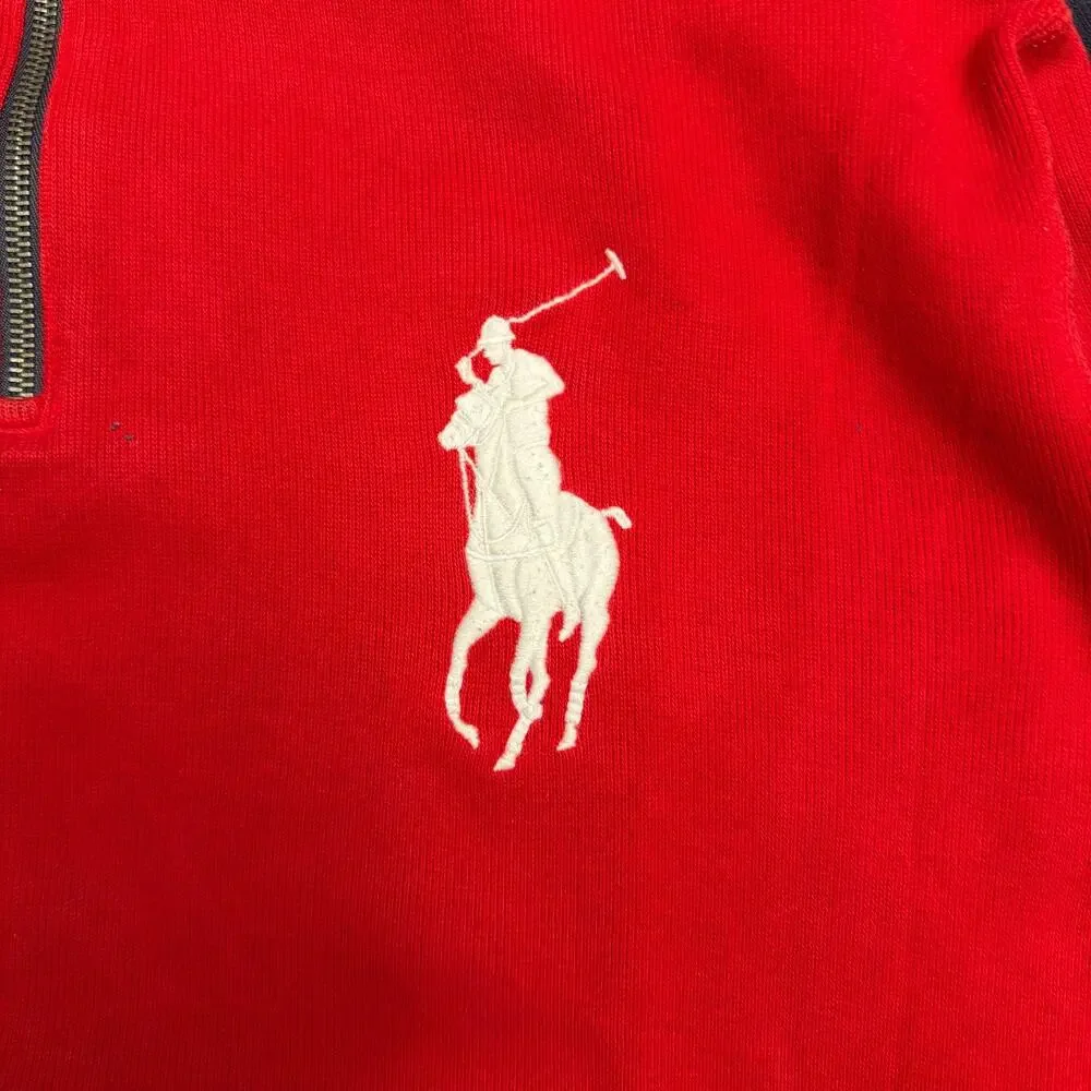 Polo by Ralph Lauren Quarter-Zip USA Olympic 2010 Sweater XL